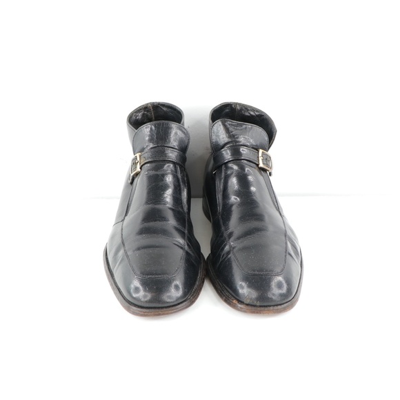 Vintage 70s Florsheim Monk Strap Chukka Boots
